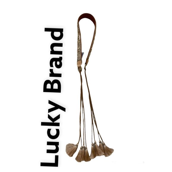 Lucky Brand Accessories - Lucky Brand Beaded Boho Belt Size Small